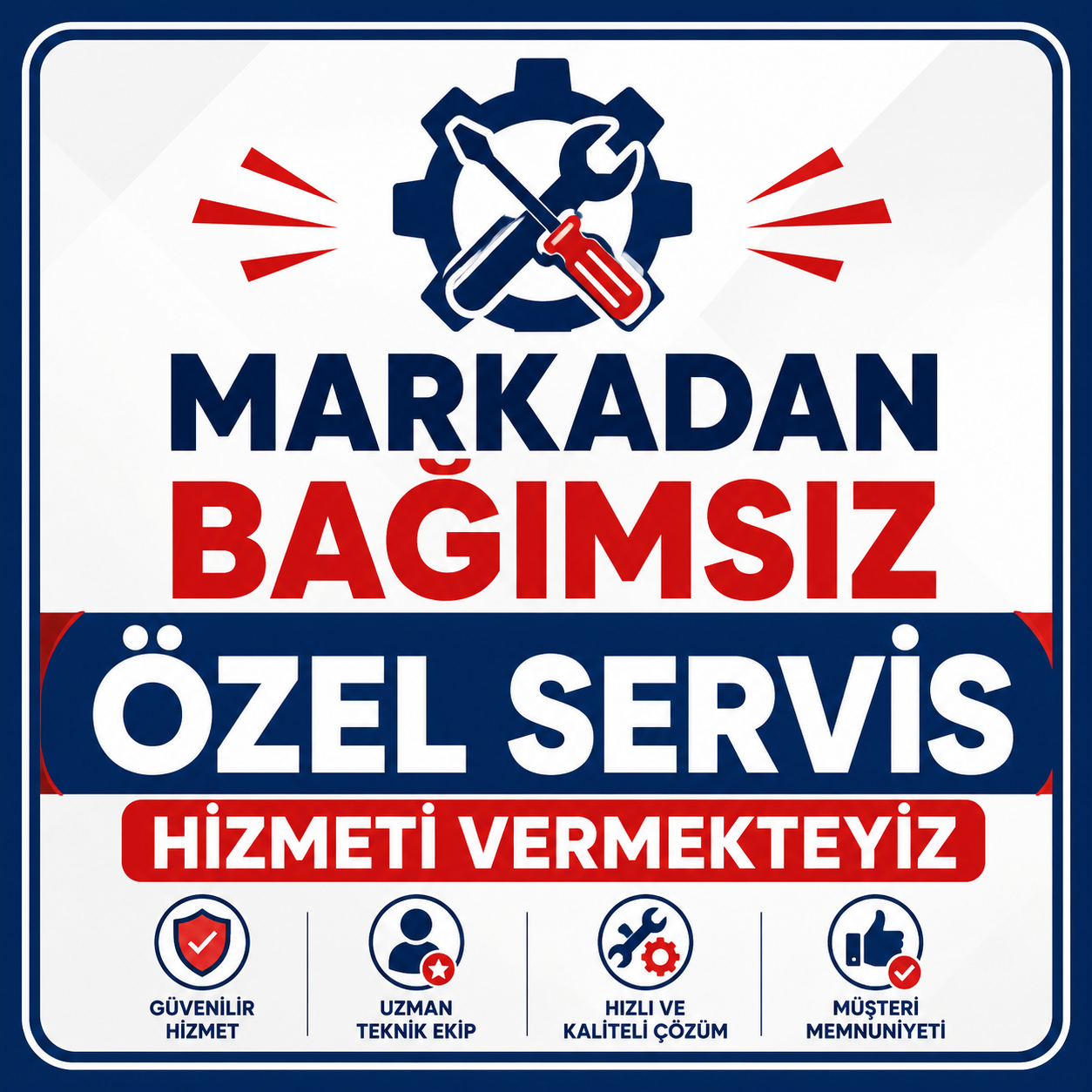 Dinar Bağlar Teknik Servisi markadan bağımsız özel servis hizmeti